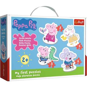 Peppa pig Multi 4 Junior 20-40-60-80 Pieces Puzzle Multicolor