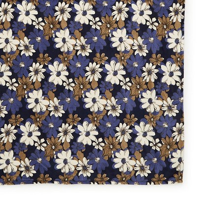 Trellis Floral White Fleece Throw Blanket 80" x 50"