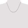 Black Bow Jewelry 1.5mm Sterling Silver Solid Curb Chain Necklace - 2 of 4