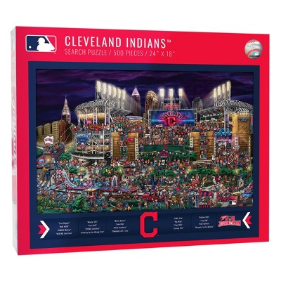 MLB Cleveland Indians 500pc Find Joe Journeyman Puzzle