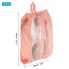 Unique Bargains Waterproof Outdoor Travel Portable Shoes Bags with Zipper 6 Pcs - 2 of 4