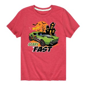 Boys' - Hot Wheels - Halloween Short Sleeve Graphic T-Shirt - 1 of 4