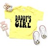 The Juniper Shop Daddy's Girl Wavy Toddler Short Sleeve Tee - 4 of 4