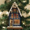 Ginger Cottages 4.75" Claus Cafe Coffee Shop Caffeine Ornament  -  Tree Ornaments - image 3 of 3