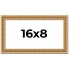 PosterPalooza | Panoramic Refined Gold Picture Frame - UV Acrylic, Foam Board Backing, Hanging Hardware - 2 of 4