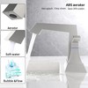 2-Handle Heavy Duty Bathroom Faucet with Drain and Supply Kits, Modern Style Lavatory Deck Mounted Faucet - 3 of 4