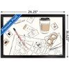 Trends International Pokémon: Pikachu Lifestyle - Map Framed Wall Poster Prints - 3 of 4