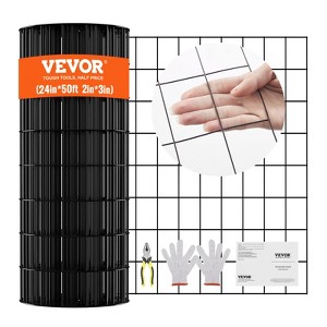 VEVOR Hardware Cloth, 24'' x 50' Galvanized Wire Mesh Roll, 16 Gauge Chicken Wire Fence Roll, Vinyl Coating Metal Wire Mesh - 1 of 4