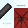 Sonkuki 7.5 ft Patio Market Crank and Tilt Umbrellas,  UV-Resistant Canopy - 4 of 4