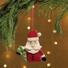 Park Designs Santa Felt Ornament Set of 4 - 2 of 3