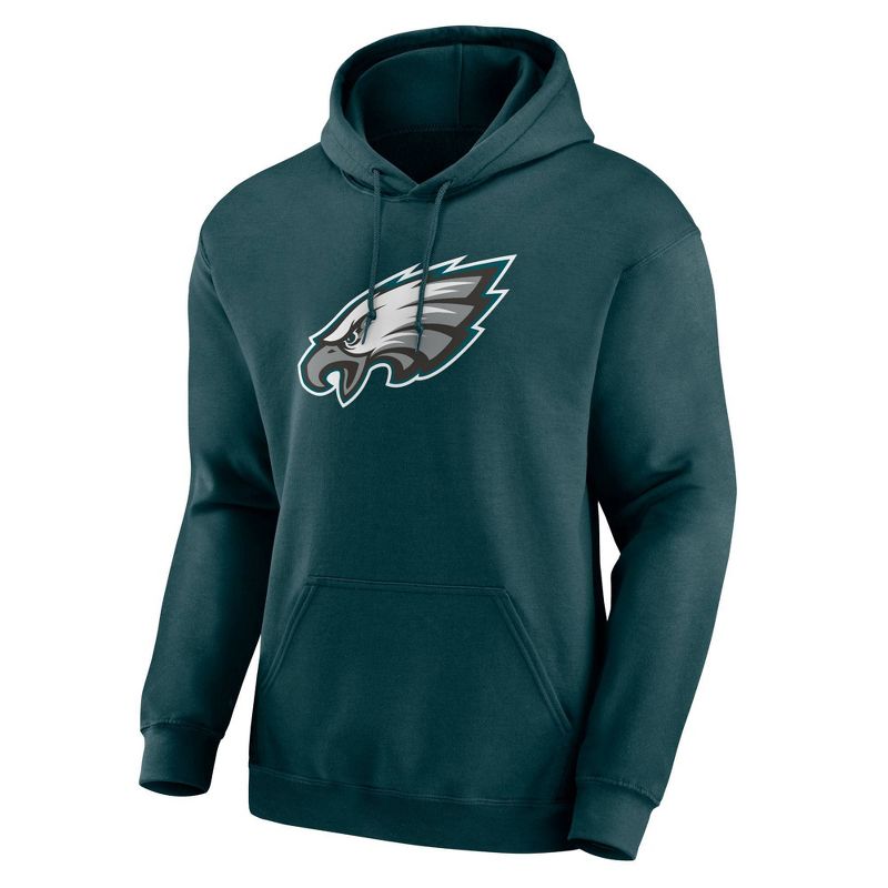 NFL Philadelphia Eagles Long Sleeve Core Big &#38; Tall Fleece Hooded Sweatshirt, 1 of 4