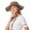Solaris Sun Hat with Ponytail Hole for Women Girl, UV Protection 50+ Casual Outdoor Garden Hiking Camping Beach Sun Hats - 2 of 4