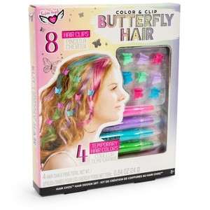 Fashion Angels Fashion Angels Color & Clip Butterfly Hair Design Kit - 1 of 2