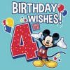 Girl's Disney Mickey Mouse 4th Birthday Wishes T-Shirt - 2 of 4