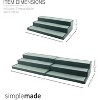 SIMPLEMADE 3-Tier Spice Rack Organizer - Versatile Storage Shelf for Kitchen, Bathroom, Bedroom & Office, Expandable - 4 of 4