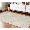 Tan And Gray Medallion Area Rug - 2 of 4