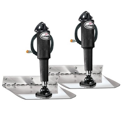Lenco 9" X 12" Electro-Polish Standard Mount Trim Tab Kit, 15113-101, Boat Equipment and Parts.