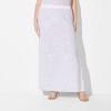 Women's Rose Pointelle Sweater Maxi Skirt - Wild Fable™ - 2 of 3