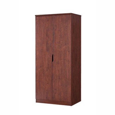 Wilden Double Door Wardrobe Vintage Walnut - miBasics