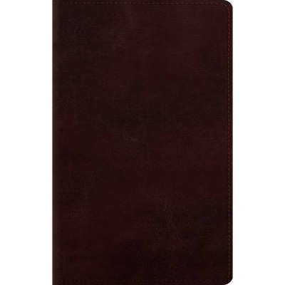 Large Print Personal Size Bible-ESV - (Leather Bound)