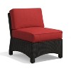 Glenwillow Home Alvory Patio PE Rattan Armless Chair - image 2 of 3