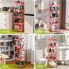 MaseiKar Rolling Utility Cart with Drawer, Utility Cart Made of Multifunctional Storage Organizer Tool for Kitchen, Bathroom, Living Room, Office - 4 of 4
