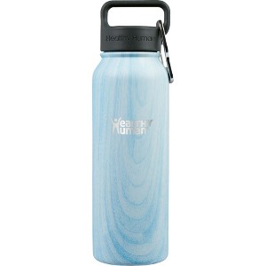Healthy Human Stainless Steel Water Bottle |(Blue Wood, 21 oz/ 621 ML) - 1 of 4