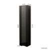 SKRAN Side Cabinet with Aluminum Strip Lamp, Large Storage Space,  Particle Board - 3 of 4