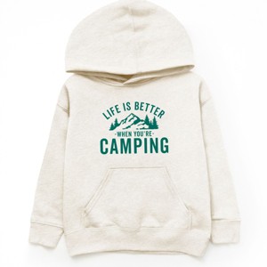 The Juniper Shop Life Is Better When You're Camping Youth Hoodie - 1 of 4