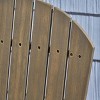 2pk Malibu Acacia Wood Patio Adirondack Dining Chairs - Christopher Knight Home - 4 of 4