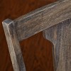 Set of 2 Burntwood Dining Chair Wood/Gray - TMS - image 4 of 4