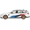 BMW M3 M Performance Touring Alpine White with Black Top and Graphics Limited Ed 1/64 Diecast Model Car by Mini GT - 3 of 4