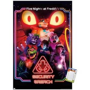 Trends International Five Nights at Freddy's: Security Breach - Key Art Unframed Wall Poster Prints - 1 of 4