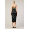 Women's Wrap Midi Skirt - SKIES ARE BLUE - 3 of 4
