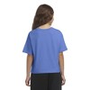 Converse® Girls' Short Sleeve Boxy T-Shirt - Blue - 2 of 3
