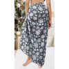 HAPPY BAY WoMen's Christmas Short Beachwear Cover-Up Coverups Bathing Suit Swim Cover Up Swimwear Wraps Sarong Beach Pareo - 3 of 4