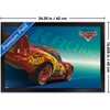 Trends International Disney Pixar Cars (2006) - Kachow! Lightning McQueen Framed Wall Poster Prints - 3 of 4