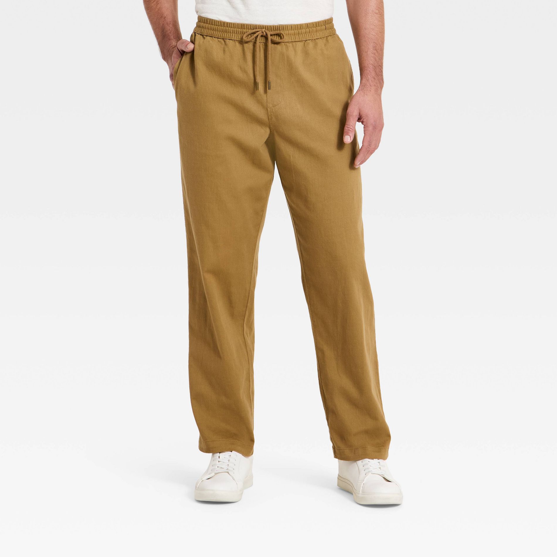 Men's Relaxed Fit Beach Pull-On Pants - Goodfellow & Co™