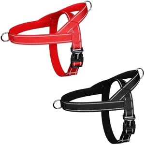rabbitgoo Dog Harness No Pull£¬Quick fit Handle, Chest Adjustable Reflective Pet Vest, No Choke Escape Proof for Walking Training - 1 of 1