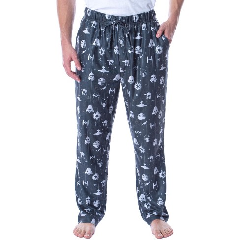 Star Wars Men's Galactic Empire Character Ornaments Lounge Pajama Pants ...