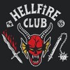 Women's Stranger Things Hellfire Club Costume Racerback Tank Top - 2 of 4