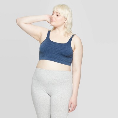 target plus size sports bra