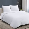 PiccoCasa 110gsm Microfiber Comfortable Duvet Cover with 31.5" Pillowcases Set 3 Pcs - 2 of 4
