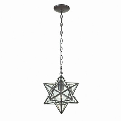 Elk Home Star 1 - Light Pendant in  Clear