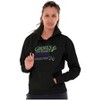 Olive Oyl Ghouls Just Wanna Have Fun Hoodie Sweatshirt Women Brisco Brands - 4 of 4