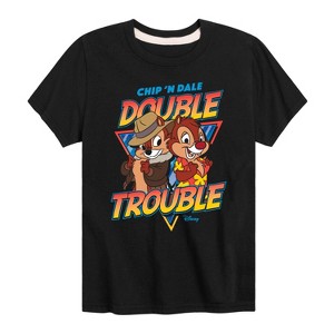 Boys' - Chip 'N Dale Rescue Rangers - Double Trouble Short Sleeve Graphic T-Shirt - 1 of 4