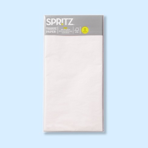 8ct Pegged Tissue Papers White - Spritz™ - image 1 of 1