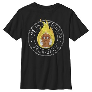 Boy's The Incredibles 2 Vintage Jack-Jack Emblem T-Shirt - 1 of 4