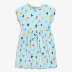Primary Kids Backyard Dress in Confetti Hearts - 1 of 1