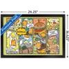 Trends International Gudetama - Food Framed Wall Poster Prints - 3 of 4